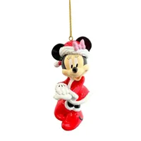 Disney kerstbal minnie santa - thumbnail