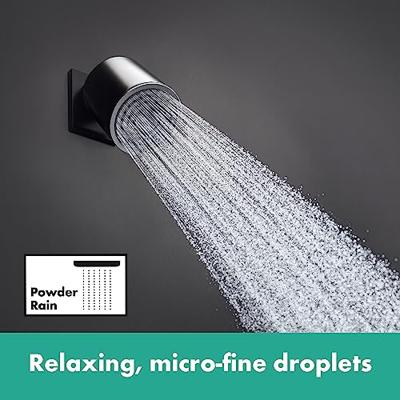 Hansgrohe Hoofddouche Pulsify S 105 1 Jet EcoSmart Zonder Wandaansluiting Mat Zwart - thumbnail