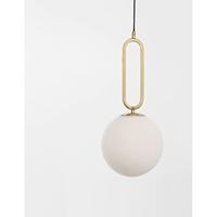 Lyora HanglampGrus goud Ø 25cm - 9191251 - thumbnail