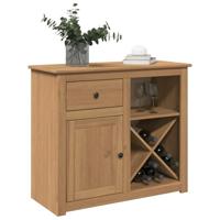 Dressoir met lade Panama 93x40x80 cm massief grenenhout - thumbnail
