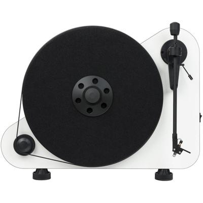 Giradischi Project (Vte R White) Trazione A Cinghia Braccio Dritto Ortofon