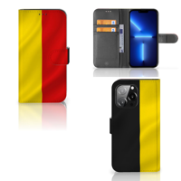 iPhone 13 Pro | Bookstyle Case | Belgische Vlag - thumbnail