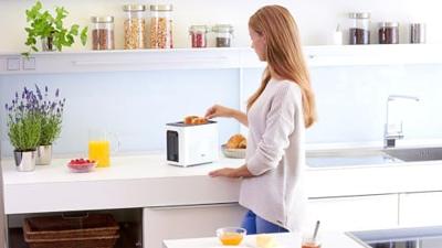 Braun PurEase HT3010WH - broodrooster- wit