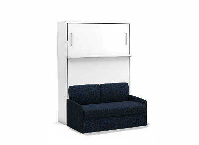 Tweepersoons bedkast Diva loft Polyether matras SG 40 - tot 80 KG