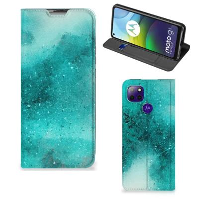 Bookcase Motorola Moto G9 Power Painting Blue Bookcase Motorola Moto G9 Power Painting Blue