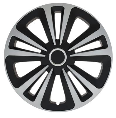 Wieldoppenset Terra Ring Mix Zilver/Zwart 15 Inch WHC67768