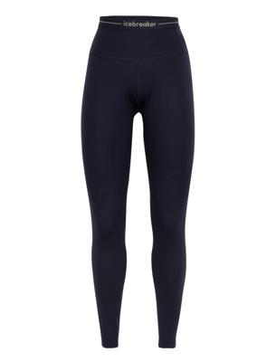 Icebreaker 260 Tech High Rise Leggings Dames Thermobroek Midnight Navy XS