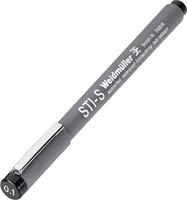 Weidmüller 508401694-1 Wegwerppen Geschikt voor: Kabelmarkering Zwart 1 stuk(s) - thumbnail