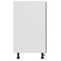 Onderkast 60x46x81,5 cm bewerkt hout grijs sonoma eikenkleurig - thumbnail