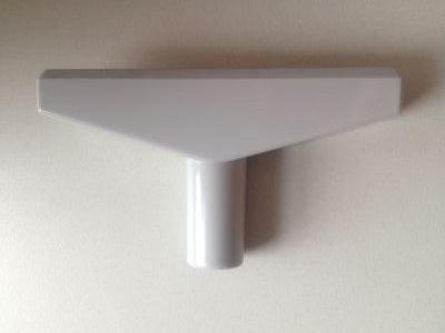 T-stuk 90 mm grijs voor profiel-1