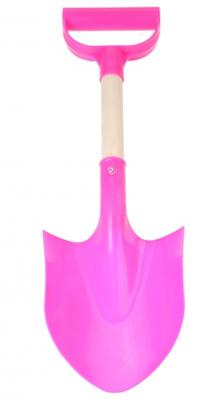 Yello schep kunststof/hout roze 48 cm