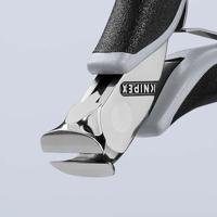 Knipex Elektronica-voorsnijtangen ESD met meer-componentengrepen 115 mm - 6412115ESD - thumbnail