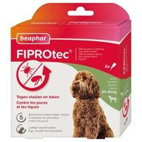 Beaphar Fiprotec Spot-On voor honden van 20 tot 40 kg 4 pipetten - thumbnail
