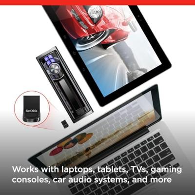 SanDisk Ultra Fit USB flash drive 128 GB USB Type-A 3.2 Gen 1 (3.1 Gen 1) Zwart - thumbnail