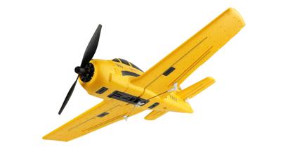 Amewi AMXFlight T28 Trojan Geel RC vliegtuig RTF 388 mm