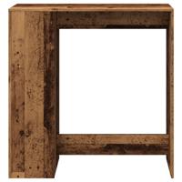Bartafel met rekken 101x40x103,5 cm bewerkt hout oud houtkleur - thumbnail