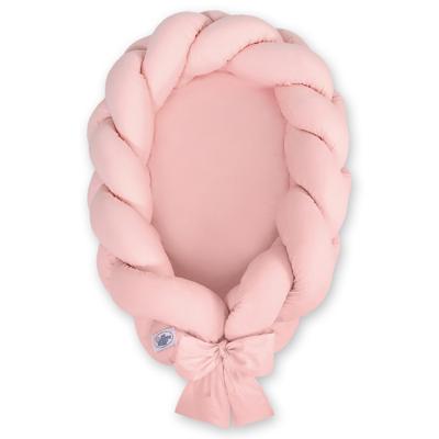 My Sweet Baby Gevlochten Babynestje 2-in-1 Pastel Roze
