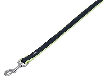 Nobby Preno Mesh Hondenriem, 120 cm/20 - 25 mm, Neon Geel