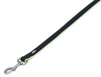 Nobby Preno Mesh Hondenriem, 120 cm/20 - 25 mm, Neon Geel - thumbnail