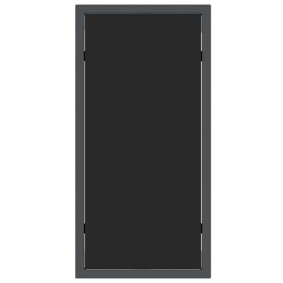 Ligstoelen met tafel 3 pcs Zwart en antraciet 197 x 54 x 86 cm