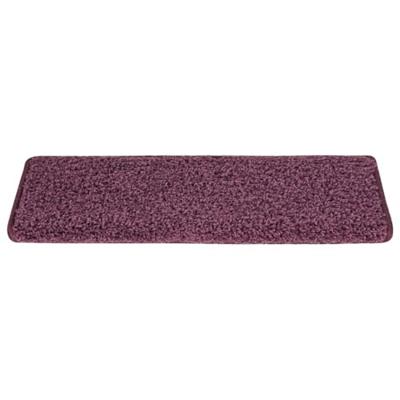 Trapmatten 30 st 65x21x4 cm Donkerpaars Rechthoekige Rand