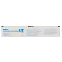 Nipro Injectiespuit 2-delig centrisch 2ml 100 Stuks - thumbnail