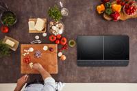 Vrijstaande inductiekookplaat - MEDION - MD 15324 - 2 branders - L 60,3 x D 35,5 cm - thumbnail