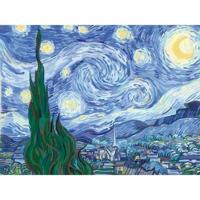 Ravensburger - Tele CreArt 30x40 cm - Van Gogh/La notte stellata - Dipingere con i numeri - Adulto - Attività rilassante e creativa - Età 14 anni - 23915 - thumbnail