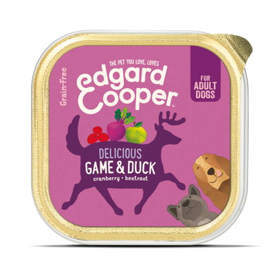Hond kuipje wild box 150g Edgard & Cooper - Edgard en cooper