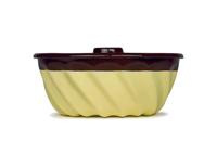 Riess Tulbandvorm - 22 cm - chocolade vanille - thumbnail