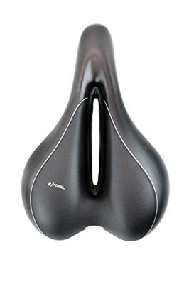 CONTEC sattel "elliptic +" ct saddle elliptic+ trekking gents black/silv CONTEC sattel "elliptic +" ct saddle elliptic+ trekking gents black/silv