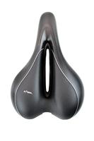 CONTEC zadel "elliptic +" ct saddle elliptic+ trekking gents black/silv - thumbnail