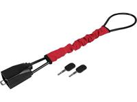 Calima Stuurvergrendeling Mobiel inzetbaar Zwart/rood - thumbnail