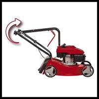 Einhell GC-PM 40/2 Grasmaaier Benzine Softgriff, In hoogte verstelbare greep met klapfunctie, Instelbare maaihoogte 2000 W Snijbreedte max. 40 cm Geschikt voor - thumbnail