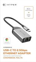 HYPER HD425B Netwerkadapter 2.5 GBit/s USB-C 3.2 Gen 1 - thumbnail