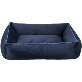 TRIXIE Bijzonder zacht en gezellig hondenbed Romy met antislip bodem, hoekig, 55 × 45 cm, oker - 37675