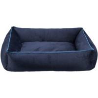 TRIXIE Bijzonder zacht en gezellig hondenbed Romy met antislip bodem, hoekig, 55 × 45 cm, oker - 37675 - thumbnail