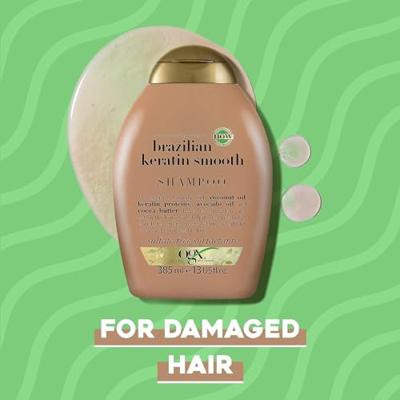 OGX Shampoo Ever Straight Brazilian Keratin Smooth 385ml