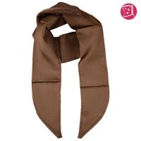 Sjaal / shawl satijn bruin - thumbnail