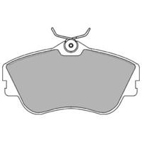 Remblokkenset, schijfrem LP918 - thumbnail