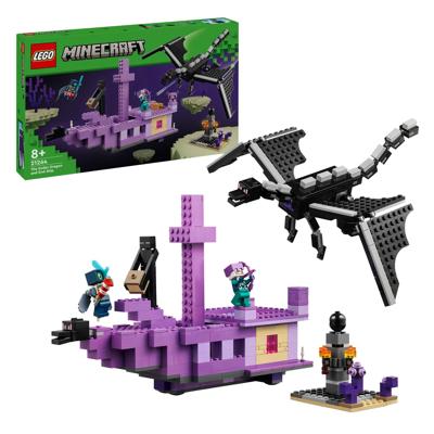 LEGO 21264 minecraft de enderdraak en end-schip
