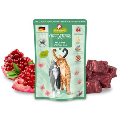 GRANATAPET DeliCATessen Venison - nat kattenvoer - 85g