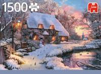 Premium Collection Winter Cottage 1500 pcs Legpuzzel 1500 stuk(s) - thumbnail