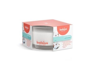 Bolsius Geurglas 50/80 TS fresh cotton