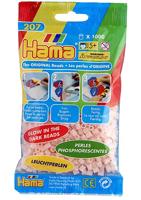 Hama Strijkkralen Rood - Glow In The Dark (056) - thumbnail