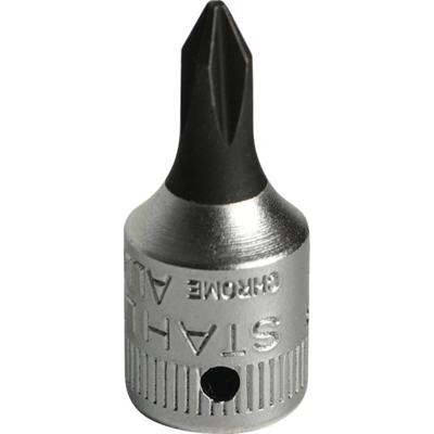 Stahlwille 44 P 1 SCHRAUBENDREHEREINSATZ 1/4 ZOLL 01290001 1/4 (6.3 mm) Schroevendraaierdop PH 1 1/4 (6.3 mm)