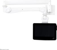 Neomounts FPMA-HAW300 Monitor-wandbeugel Aantal monteerbare displays: 1 Display(s) 25,4 cm (10) - 61 cm (24) Wit Zwenkbaar, Roteerbaar, Kantelbaar, In hoogte - thumbnail
