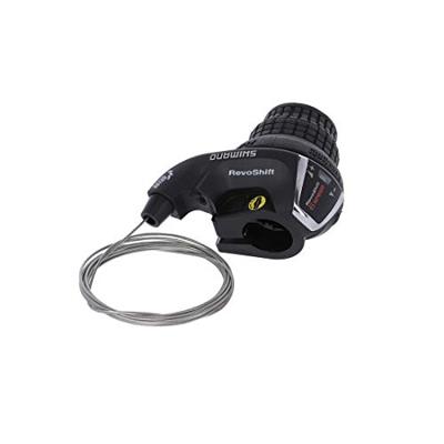 Shimano revoshifter tourney 6 speed 2050mm zwart