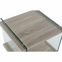 Nachtkastje DKD Home Decor Kristal Hout MDF (50 x 50 x 49 cm) - thumbnail