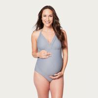 Rosewater Zwangerschapsbadpak / Borstvoedingsbadpak Iced Tea Grey - thumbnail